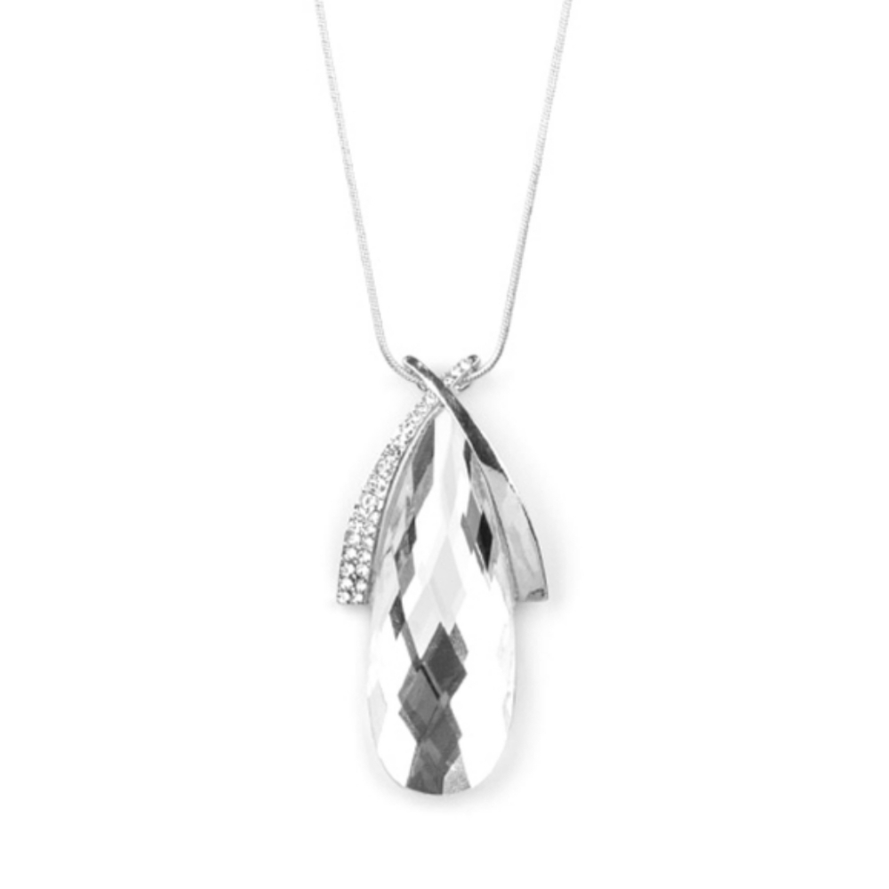 6/$10 Stellar sophistication white necklace paparazzi - Picture 1 of 2